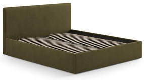 Zelené čalúnené čelo postele 170,5x100 cm Remo – Micadoni