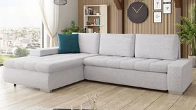 Rohová pohovka Herkules Premium, Dostupné poťahy: Terra 06 + Terra 06 + Terra 15 ECO