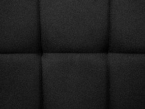 Súprava 2 čiernych nastaviteľných barových stoličiek MARION Beliani