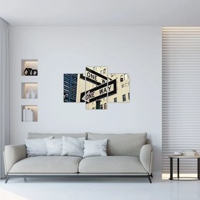 Obraz - New York ONE WAY (90x60 cm)