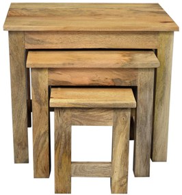 furniture-nabytek.cz - Odkladacie stolíky 3ks Hina