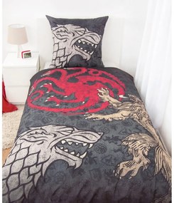 Bavlnené posteľné prádlo Herding Game of Thrones,135 x 200 cm, 80 x 80 cm