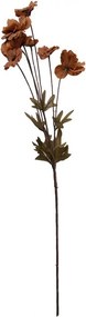 Elegantný umelý kvet v zemitých medených tónoch - 6*8*80 cm