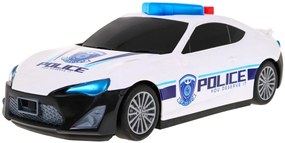 RAMIZ Policajné auto s menšími autíčkami a policajtom