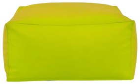 Taburetka limetková kocka ekokoža