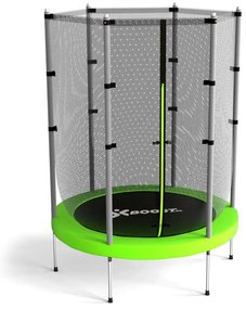 Dětská zahradní trampolína Saut 140 cm zelená/černá