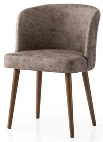 Súprava jedálenských stoličiek Zen Mink and Black, 4 ks