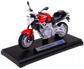 008690 Model motorky na podstave - Welly 1:18 - Aprilia Shiver 750