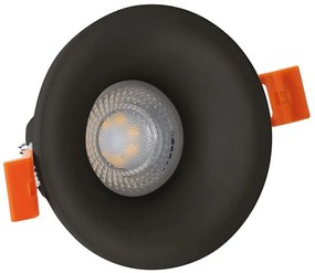 Podhľadové svietidlo FIALE 1xGU10/35W/230V okrúhly čierna