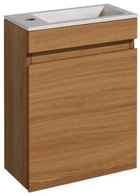 Kúpeľňová skrinka s umývadlom Naturel Verona 40x53,2x22 cm v dekore svetlé drevo VERONA40SD, 1 ks