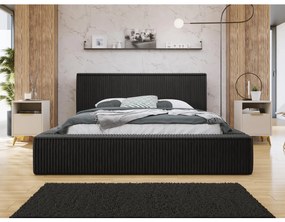 Manželská posteľ s úložným priestorom Gritta S, Dostupné poťahy: Top Sztruks 95, Rozmer postele: 140x200