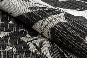 Koberec ORGANIC 2735 krémový / čierny / naturálny