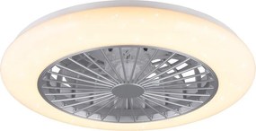Biele LED stropné svietidlo Stralsund – Reality