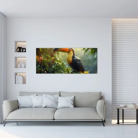 Obraz - Tukan (120x50 cm)