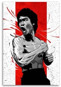 Gario Obraz na plátne Príbeh draka Brucea Leeho - Nikita Abakumov Rozmery: 70 x 100 cm