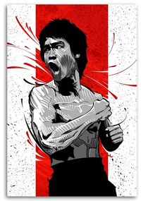 Gario Obraz na plátne Príbeh draka Brucea Leeho - Nikita Abakumov Rozmery: 40 x 60 cm