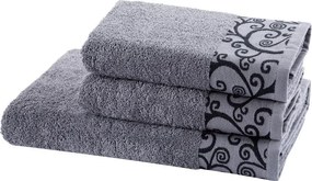 Froté osuška VENEZIA sivá 70 x 140 cm