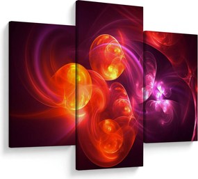 Obraz modernej abstrakcie (90x60 cm)