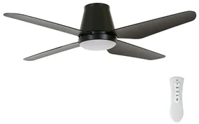 Lucci air 213002 - LED Stropný ventilátor AIRFUSION ARIA LED/18W/230V čierna + DO FAN00235