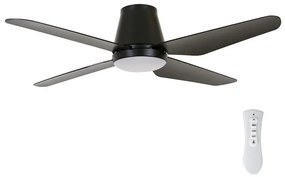 Lucci Air 213002 - LED Stropný ventilátor AIRFUSION ARIA LED/18W/230V čierna + DO