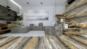 Dlažba Galaxy Black Marble 120x60 5mm BA