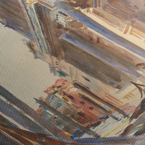 Obraz - John Singer Sargent, Gondola Moorings on the Grand Canal, reprodukcia (70x50 cm)