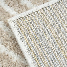 Dywany Łuszczów, Kusový koberec Fusion 0240 cream/yellow, 140x190, viacfarebná, kancelária