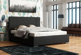 Čalúnená posteľ NASTY 4 + rošt + matrace, sofie 23, 140x200 cm