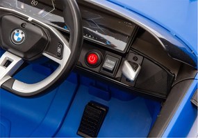 LEAN CARS Elektrické autíčko BMW i4 4x4 JE1009 modré