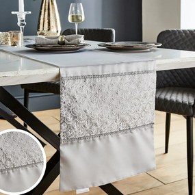 Behúň na stôl z mikrosaténu 33x180 cm Deco Sequin – Catherine Lansfield