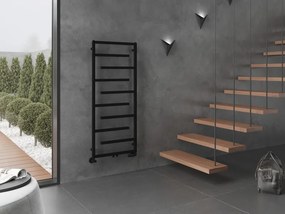 Mexen Orlando, vykurovacie teleso 1380 x 600 mm, 499 W, čierna, W207-1380-600-00-70