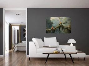 Obraz - Tropický les (90x60 cm)
