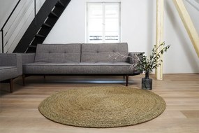 Kulatý koberec z morskej trávy Rozmery (cm): průměr 120