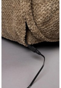 Hnedé polohovacie relaxačné kreslo Hamilton – Dutchbone