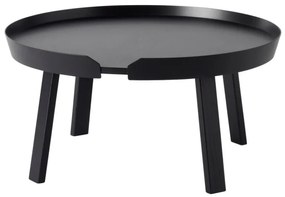 Muuto Stolík Around Coffee L, black