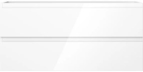 Mexen Orio, kúpeľňová skrinka 100 cm, 2 zásuvky, biela lesklá, 91A10-10047-2-BFF00