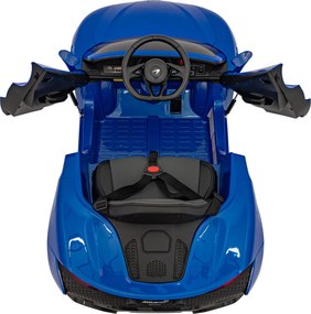 Ramiz McLaren Artur Batéria pre deti Modrá + pohon 4x4 + diaľkové ovládanie + pomalý štart + EVA + LED audio