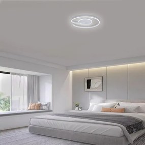 Brilagi -LED Stmievateľné stropné svietidlo SPIRAL LED/56W/230V 3000/4000/6000K + s diaľkovým ovládaním