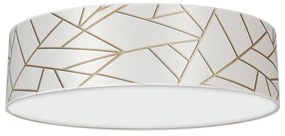 Stropné svietidlo ZIGGY 3xE27/60W/230V biela/zlatá