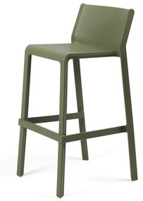 Stima Plastová barová stolička TRILL STOOL Odtieň: Zelená - Agave