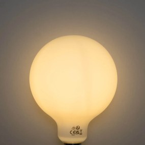 Sada 5 ks E27 3-stupňová stmievateľná LED žiarovka opálová G125 4W 450lm 2700K