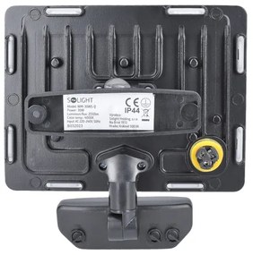 Solight WM-30WS-Q - LED Vonkajší reflektor so senzorom LED/30W/230V 4000K IP44