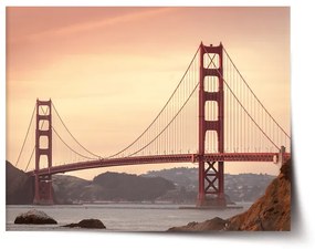 Sablio Plagát Golden Gate 2 - 60x40 cm