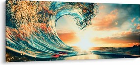 Obraz - Vlna (120x50 cm)