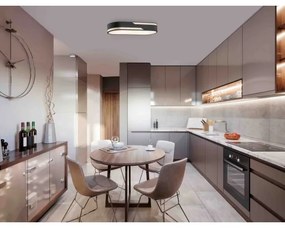 Argon 0904 - Stropné svietidlo TONI 2xE27/15W/230V čierna/zlatá