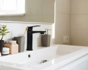 Erga Omala, umývadlová batéria h-170, čierna matná, ERG-YKA-BU.OMALA24-BLK