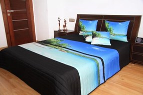 Luxusné prehozy na posteľ 3D vzor Dubaj Šírka: 170 cm | Dĺžka: 210 cm