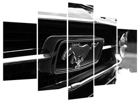 Detailný obraz automobilu značky Mustang (150x105 cm)