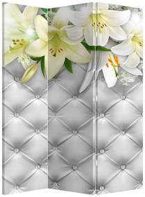 Paraván - Kvety ľalií (126x170 cm)