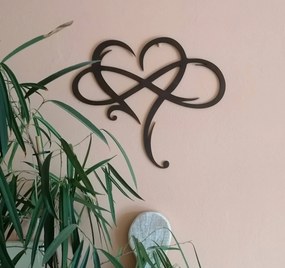 Drevený obraz na stenu srdce | LOVE: Preglejka Topoľ - Honey 3071 30 x 26 cm 4039-87227 PR0389